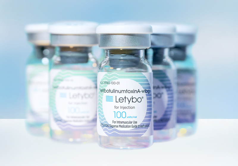A group of Letybo&reg; vials.