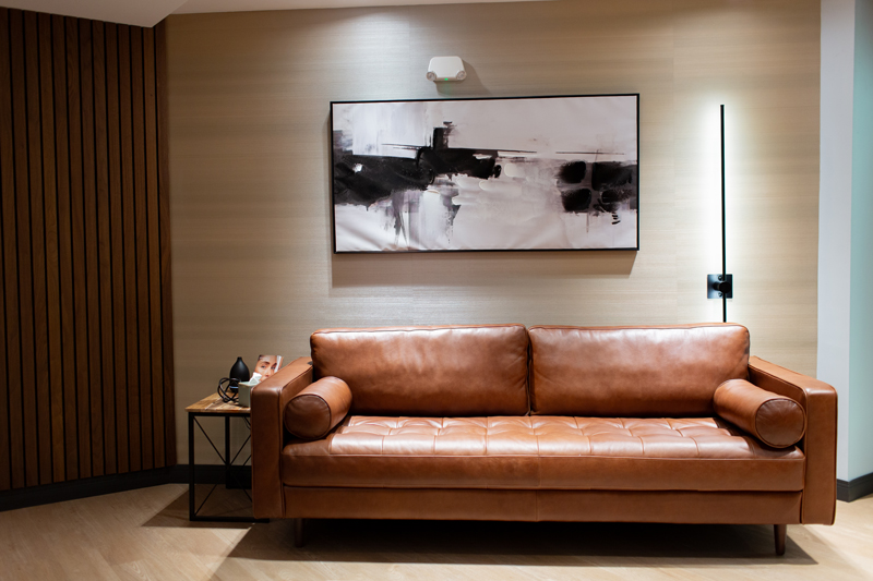 Interior view of the lobby at Karter Advanced Plastic Surgery